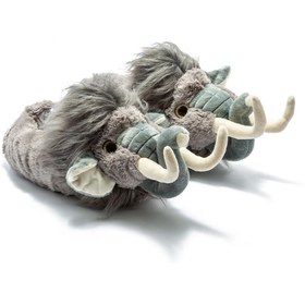 Resim Twigy Mamut Kadın,Garson Boy Hayvanlı Panduf Gri 33/38 