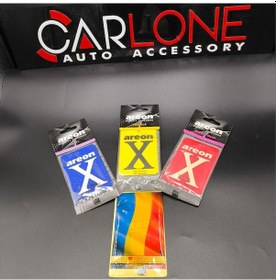 Resim Areon X Model Lastikli Ayna Kokusu 4'lü Romania Set 