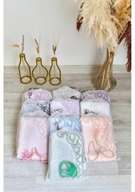 Resim Pamuklu Ekonomik Seccade Seti 50 Kişilik S1025 Çok Renkli 