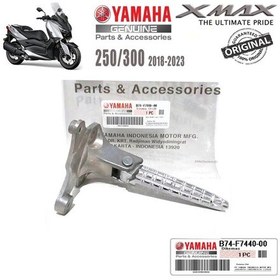 Resim Yamaha Xmax 250/300 2018-2024 Sağ Arka Yolcu Basamak Komple 