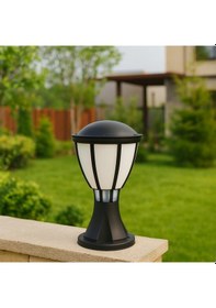 Resim Zita Bahçe Aydınlatma Kupa Set Üstü Armatür Siyah 37 CM E-27 Duylu 