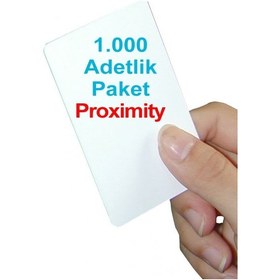 Resim 1.000 Adet 1.sınıf Proximity Kart Seri Numara Baskılı 