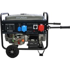 Resim Hyundai HHY10000ED 8000W Benzinli Jeneratör 220V / 380V Çift Voltaj, Sessiz ve Güçlü 