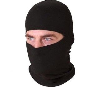 Resim Termal Kar Maskesi Siyah Renk Siyah 