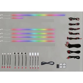 Resim Oled Garaj Unıversal Ambıent Aydınlatma 64 Renk Aplıkasyon Kontrollu ( Dınamık Versıyon) 