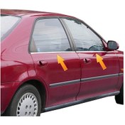 Resim Honda Civic Krom Cam Çıtası 4 Parça 1992 - 1995 