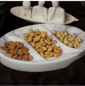 Resim Sandalo Dekoratif Çerezlik Beyaz 