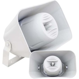 Resim Powermaster Magicvoice MV-22333 20 CM 150 Watt 8 Ohm Trafosuz Horn Aqua Hoparlör (Dış Ortam) 