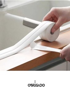 Resim obrigado 156 gr 3.2M Su Geçirmez Banyo Küvet ve Lavabo Kenar Bandı Dayanıklı Sızdırmazlık 
