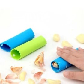 Resim Misda Store Silikon Pratik Sarımsak Soyucu Rulo Asorti Karışık Renk 