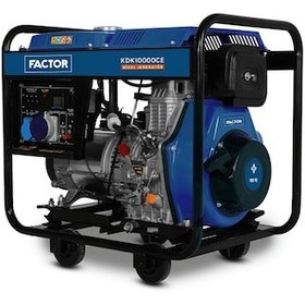 Resim Factor KDK10000CE 220 V 9.4 Kva İpli Marşlı Dizel Jeneratör 