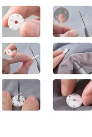 Resim Hane Dostu Nevresim Sabitleme Seti 441 Parça Yorgan Kaydırmaz Sabitleyici Aparat 