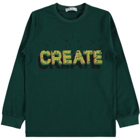 Resim Civil Boys Create Baskılı 6-9 Yaş Pijama Takımı - Yeşil - Yeşil / 9-10 Yaş 
