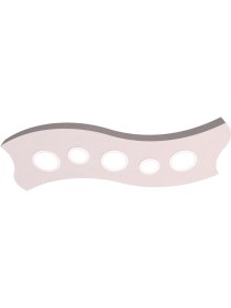 Resim Motifpiyer Hazır Spotlu Tavan Paneli Aura Serisi-Rectangle-Modern LED Uyumlu Tavan Göbeği/Amorf 