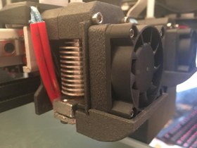 Resim Bcn3D Sigma E3D V6 Hotend Mount Plastik Aparat 
