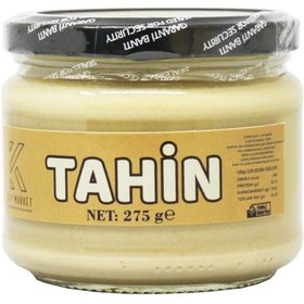 Resim Laçoko Şekersiz Vegan İnce Öğütülmüş Susam Tahin Cam Kavanoz 4 x 275 G 