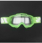 Resim Dancemonkey Motosiklet Gözlükleri, Açık Hava Bisiklet Kaskı, Yeşil Çerçeve Şeffaf Lensler 