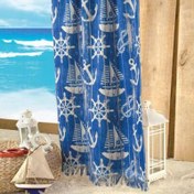 Resim Maxstyle Anchor Kadife Plaj Havlusu 70x160 Cm 