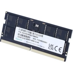 Resim Apacer 16 GB(1X16GB) 5600MHZ Sodımm CL40 Ddr5 Notebook Ram ( FS.16G2C.PK) 