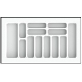 Resim Çekmece Içi Kaşıklık 86x49 Cm Beyaz 78,5x40 Cm Kadar Kesilebilir Kesim Yapılır Beyaz 