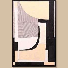 Resim Q-Art Beige Vision Yağlı Boya Tablo - 60x90 cm 