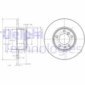 Resim DELPHI BG2430 Fren 34111158042 (WK325438) (Fiyat:2 Adet İçindir) 