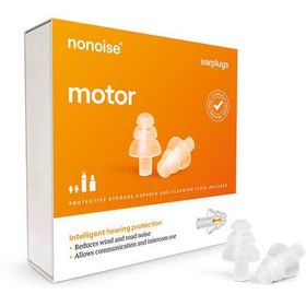 Resim NONOISE MOTOSİKLET KULAK TIKACI ŞEFFAF 