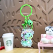 Resim Silver1 Iyi Şanslar Bebek Sevimli Karikatür Peluş Bebek Çanta Kolye Kız Öğrenci Bebek Asılı Anahtar (Yurt Dışından) 