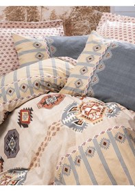 Resim Cotton Box Ethnic Tek Kişilik Nevresim Takımı Dakota Gri 