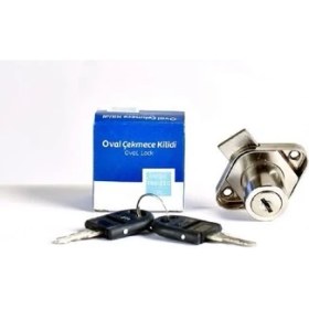 Resim Std Çekmece Kilidi Oval NO:106 