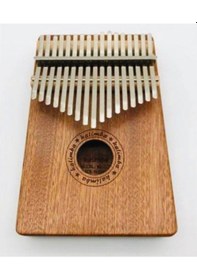 Resim 17 Tuşlu Maun Ağacı Kalimba 