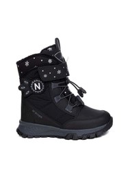 Resim Ndrops YSEYL014 Kız Çocuk Kar Botu Siyah - Füme 