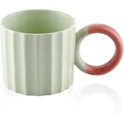 Resim The Mia Runden Porselen Kupa Yeşil 250ml KPA0187 