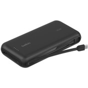 Resim Belkin BPB024HQBK 20K 30W Powerbank – Entegre USB‑C Kabloyla 