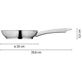 Resim Wmf Nordic Profi Yapışmaz Tava 20 Cm Paslanmaz Çelik 