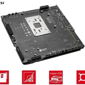 Resim TeknoKapsül Msı B650M Zero Am5 Soket Ddr5 7600(OC) Mhz Matx Anakart 