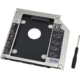 Resim 9.5mm HDD Caddy Notebook Laptop DVD To SSD HDD Kızak 