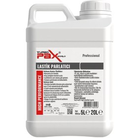 Resim Turbopax Lastik Parlatıcı 5 L 