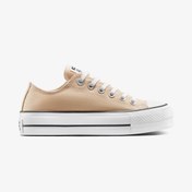 Resim Converse Chuck Taylor All Star Lift Kadın Bej Platform Sneaker 