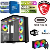 Resim MSI GAMİNG DDR5-RTX 5070Tİ16GB-İNTEL İ7 14700KF-32GB DDR5 RAM-1 TB M.2 SSD-WİNDOWS 11 PRO-SIVI SOGUTMALI 