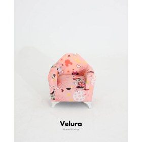 Resim Velura Home & Living Çocuk Koltuğu & Mickey Mouse Desenli - Pembe 