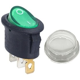 Resim Ic-134a Yuvarlak Işıklı Su Geçirmez Kılıflı 3p On-off Anahtar-193666 