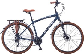 Resim Salcano Sarajevo 700 Man Hidrolik Fren 28" Jant 19'' 21 Vites Hidrolik Fren Şehir Bisikleti Mavi 