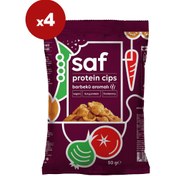 Resim barbekü aromalı protein cips 50 gr x 4 