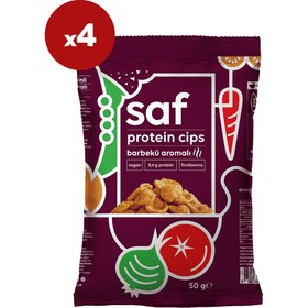 Resim barbekü aromalı protein cips 50 gr x 4 
