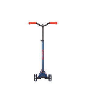 Resim Micro Maxi Deluxe Pro LED 3 Tekerli Işıklı Çocuk Scooter Navy Red 