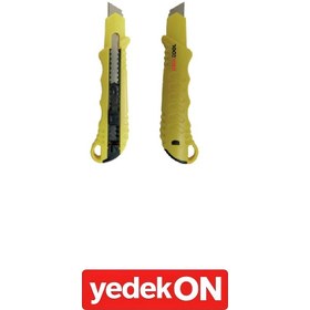 Resim Maket Bıçağı Plastik E102 Sarı 
