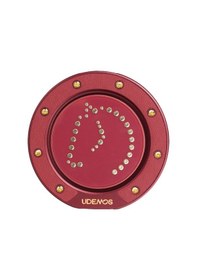 Resim Udemos Wind Serisi Freeflow 360 Derece Dönebilen Magnetik Ring Stand Telefon Tutucu Kırmızı 