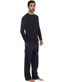 Resim The Don Thedon Açık Lacivert Renk Ribana Erkek Pijama Takımı-Açık Lacivert-Xxl Açık Lacivert 