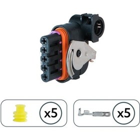 Resim Sarj Dinamo Soketi 5 Pin Kablosuz 